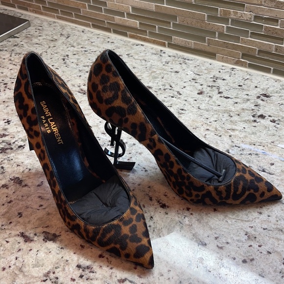 *SOLD*** Newin box YSL Opyum Pony Hair Heels Sz 39 - Picture 2 of 14